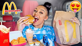 MCDONALDS MUKBANG + MY FIRST FIGHT