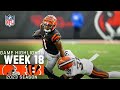 Cleveland browns vs cincinnati bengals  2023 week 18 game highlights