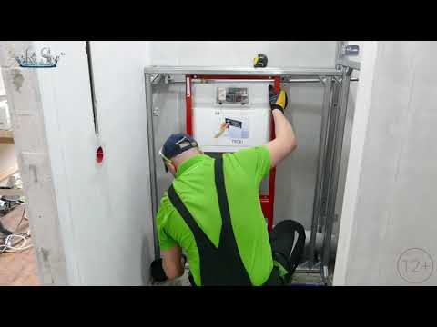 Ремонт ванной комнаты в Балашихе | Установка инсталляции ТЕСЕ (Часть 2)