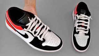 How to Lace Nike Air Jordan 1 Loosely (BEST WAY!!)