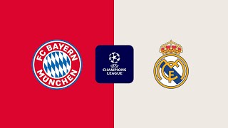 🏆UEFA CHAMPIONS LEAGUE⭐ | ⚽BAYERN MUNICH🆚 REAL MADRID🔥 | ⭐SEMI FINAL (IDA)⭐ | EA FC 24 