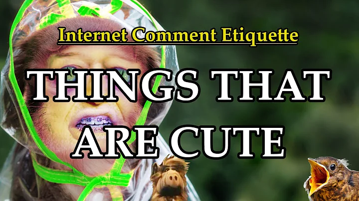 Internet Comment Etiquette: "Things That are Cute!"