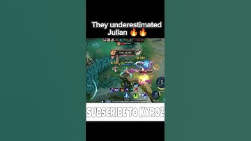 They underestimated Julian 😱#mobilelegends #mlbb #shorts