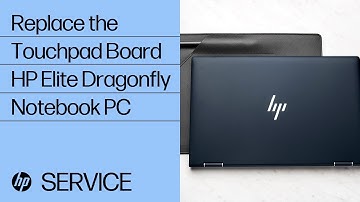 Replace the Touchpad Board | HP Elite Dragonfly Notebook PC | HP