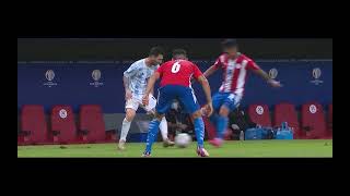 Caño de Messi • Messi nutmeg • [Argentina V Paraguay] [Copa América 2021]