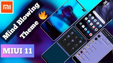 DNCK woek v11 theme for miui 11, Best dark theme for miui 11| Digital Avatar