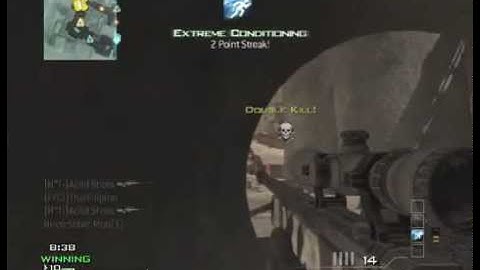 MW3 Quickscope Double Kill!