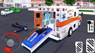 Driving Ambulance Rescue Simulator -  City Driver! Android gameplay screenshot 4