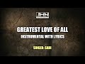Greatest love of all  instrumental by sadi  jmn instrumental