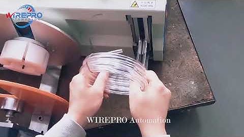 Hb-m01 Tube Cable Wire Measuring Cutting Spool Rewind Coil Winding Bundling Tying Machine