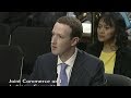 Mark Zuckerberg Testifies To US Senate Committees About Facebook