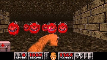 PSX Doom TC - Level 55: Fortress of Mystery