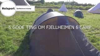 Helsport Fjellheimen 6 Camp - 6 lyn hurtige detaljer ved
