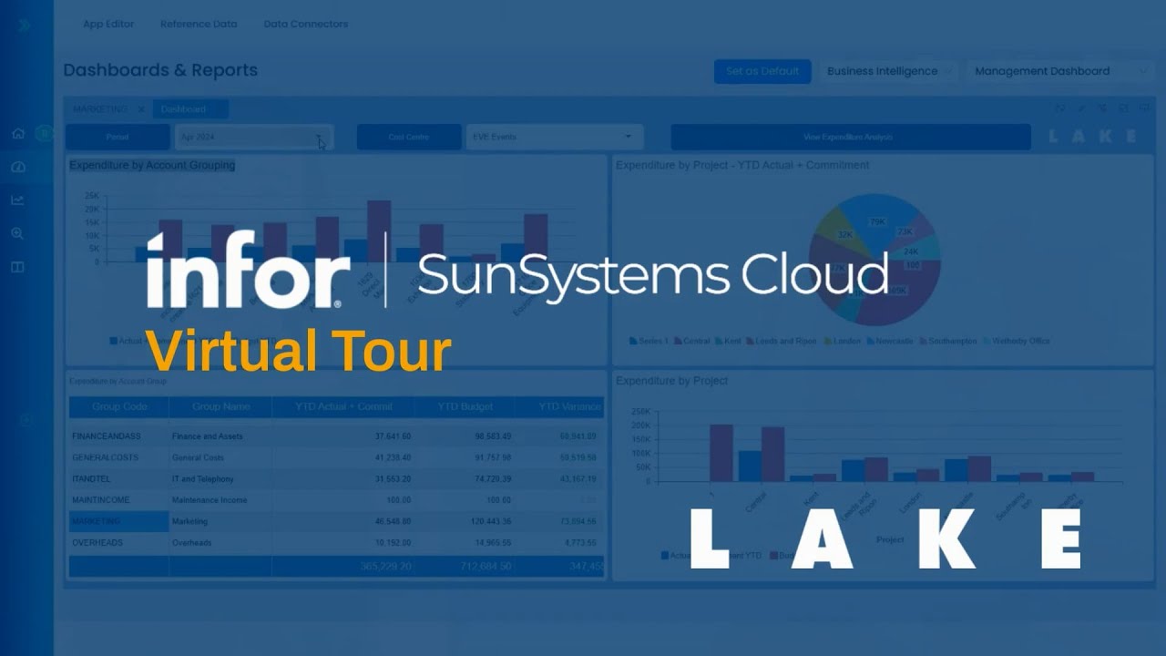 Infor SunSystems Cloud Virtual Tour