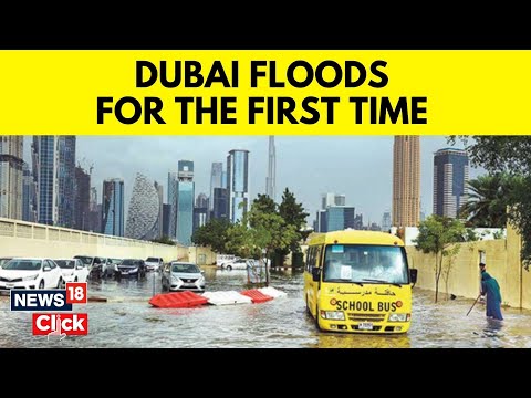 Dubai Flood News | Dubai Weather | Heavy Rains Trigger Floods In Dubai | N18V | News18