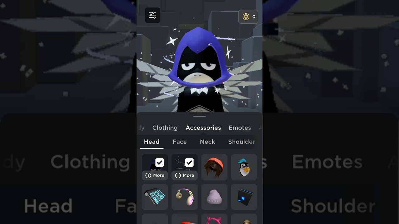 Get this teen titans go head-raven for free! 