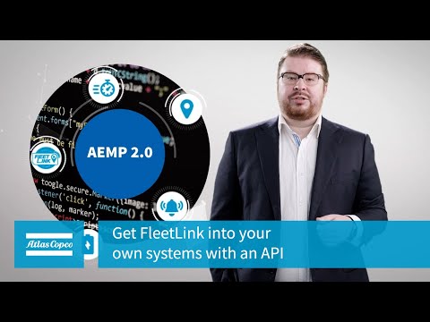 Atlas Copco | Get FleetLink into your own systems with an API