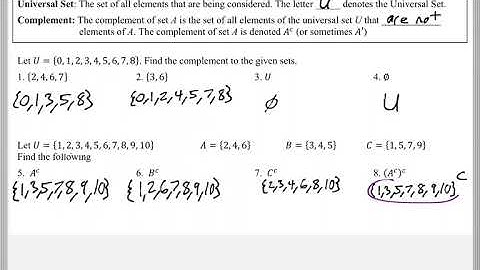 Math 118 : 7.3 #7, #8 (Mathematical Explorations Tutorial : Set Operations)