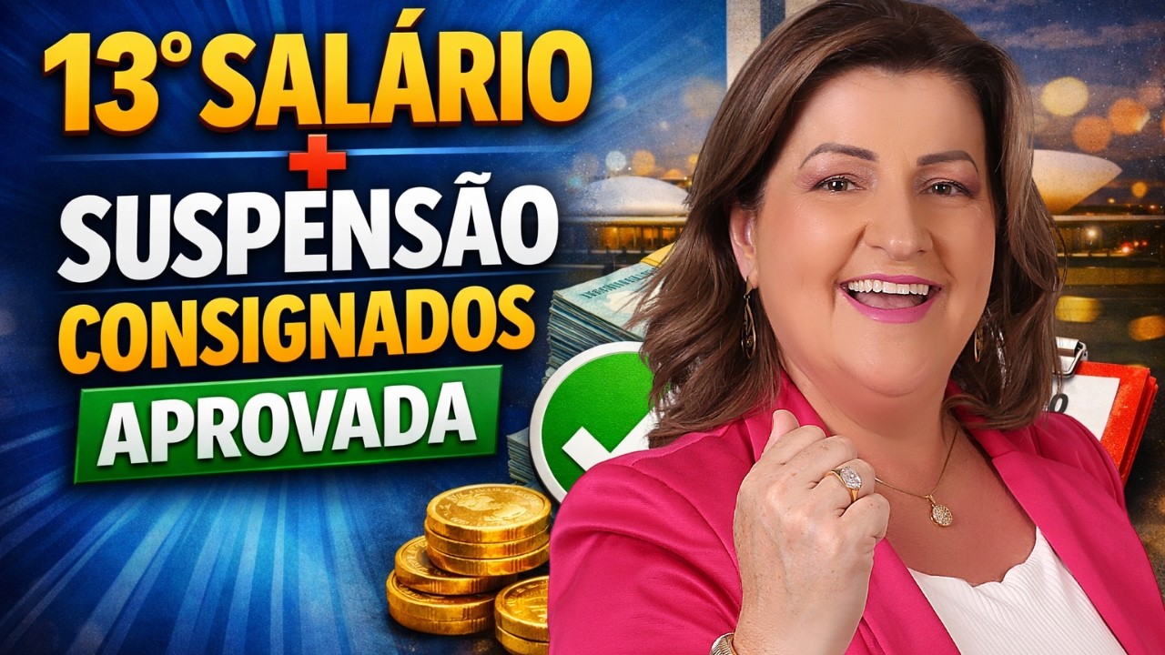 INSS CONFIRMA: 13º SALÁRIO 2026 TEM NOVAS DATAS e SUSPENSÃO dos CONSIGNADOS Aprovada! VEJA AGORA