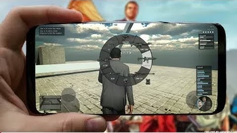 Gta 5 android v1.2 android weapon wheel, pistol ,blood,new map