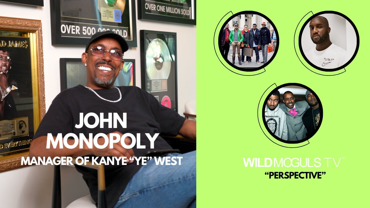 Virgil Abloh, Don C, Ibn Jasper and Coodie were introduced to Kanye "YE" West by JOHN MONOPOLY