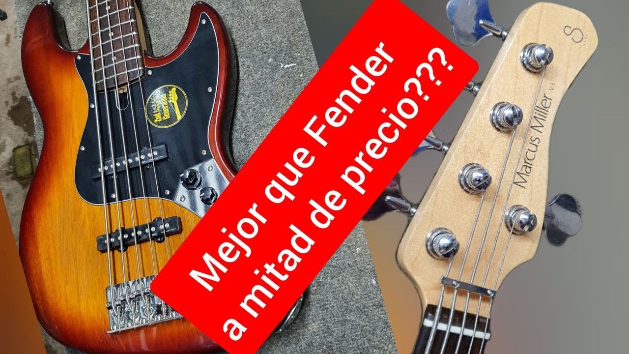 Mejor que FENDER y a MITAD DE PRECIO!!! / Marcus Miller V3 Jazz Bass 5, review y despiece