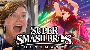 PYRA AND MYTHRA SMASH ULTIMATE REVEAL REACTION!