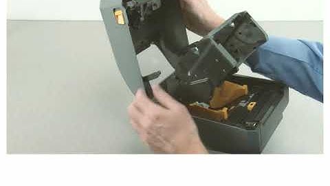 Zebra ZD420   Identifying the features of your printer