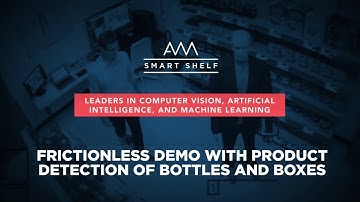 Frictionless Demo with Product Detection of Bottles and Boxes