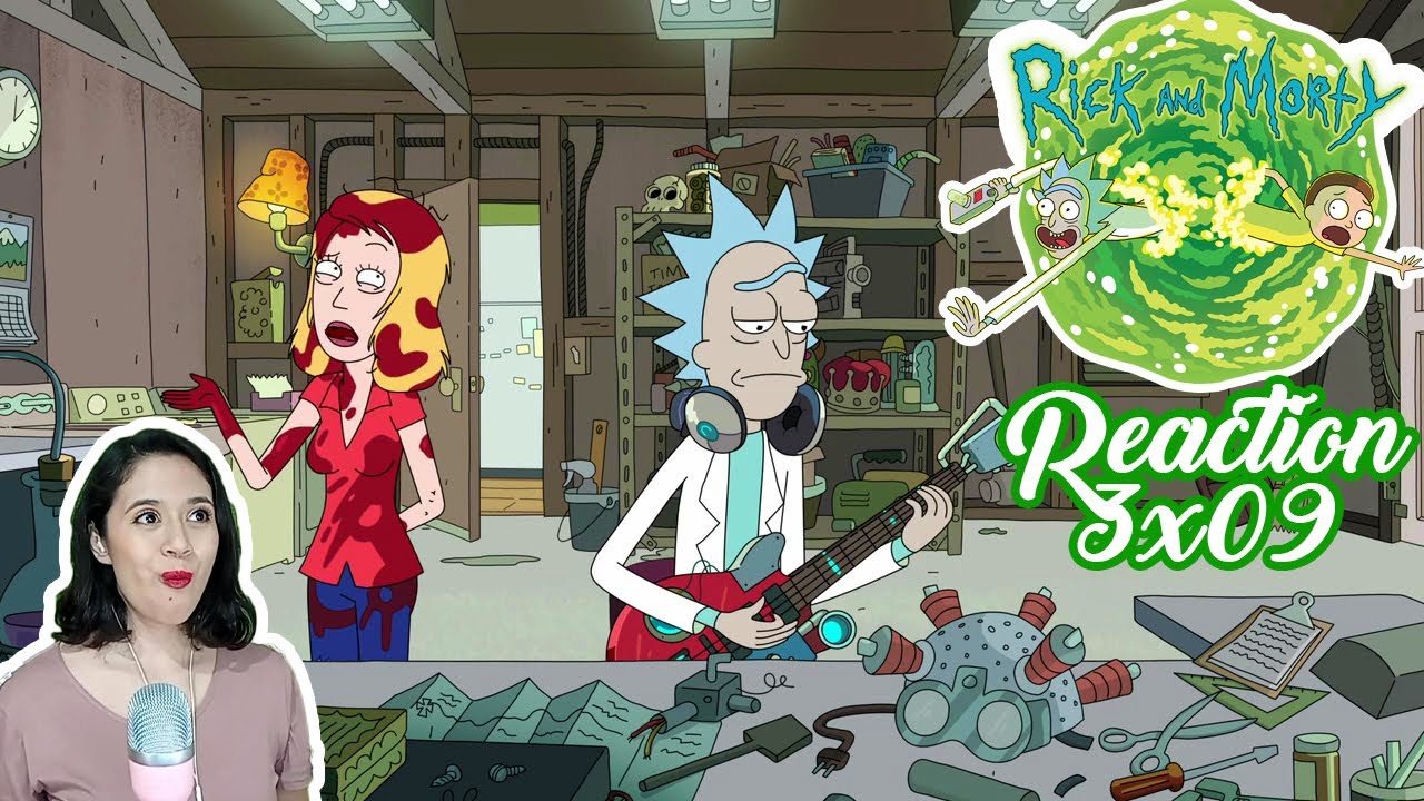 Рик и Морти РЕАКЦИЯ | Азбука Бет | 3x09