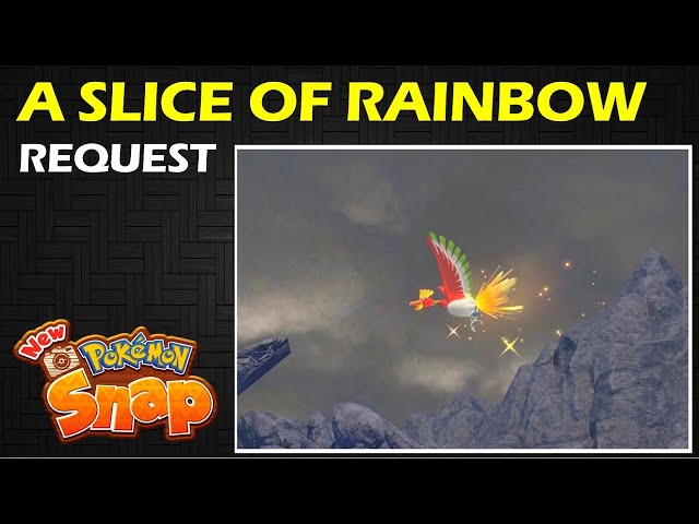 New Pokémon Snap - Ho-Oh's location, A Slice of the Rainbow