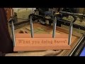 Testing Four Engraving Bits / CNC V Carving