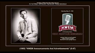 *(1955) KWEM MOVLP 285 A-1 ''Announcements And Advertisements'' George Klein (Excerpt)