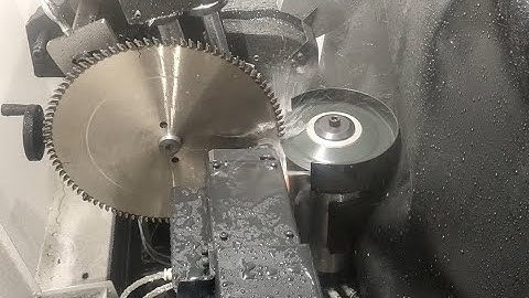 CNC Saw Blade Grinder with Auto Loader // Auto Loading & Auto Picking Saw Blade