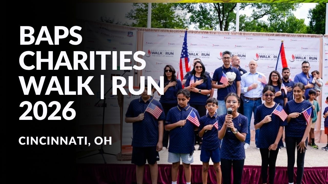 Cincinnati, OH - BAPS Charities Walk | Run 2026