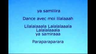 cheb khaled - samira (lyrics Video) [Album C'est La Vie 2012]