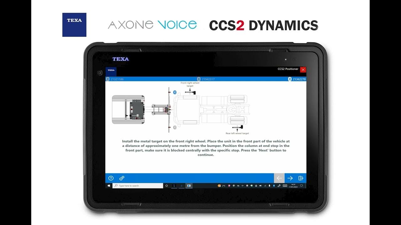 CCS2 Dynamics Calibration by TEXA YouTube