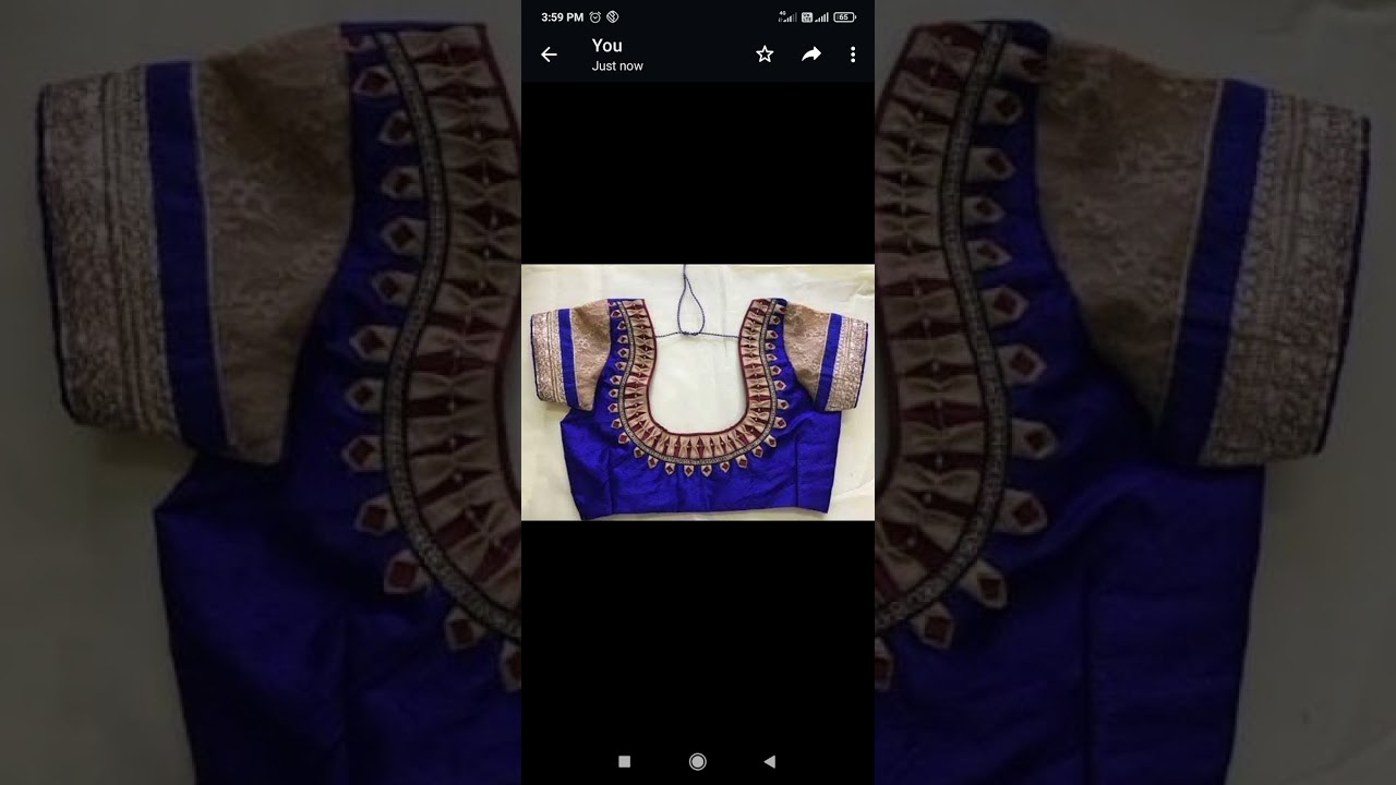 new design blouse in tamil /ume's designer - YouTube