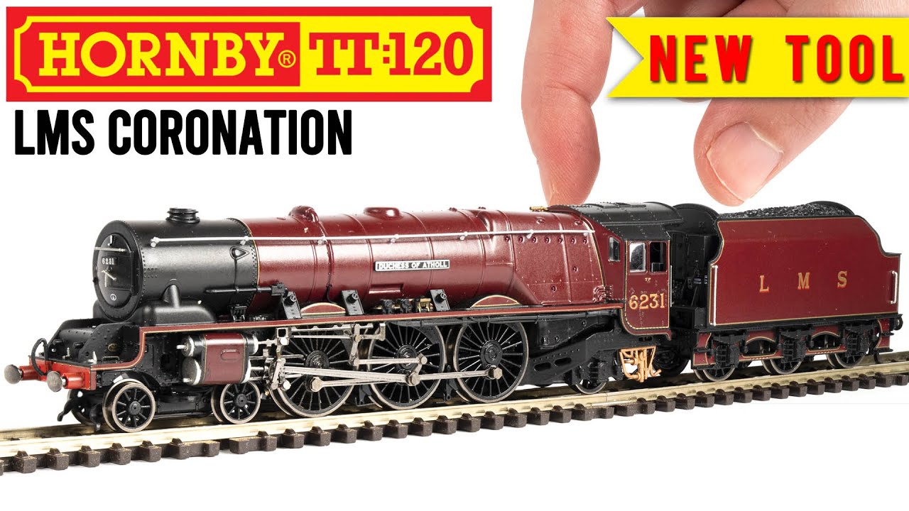New Hornby LMS Coronation Class in TT + Metal Body! | Unboxing & Review