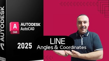 رسم أمر LINE بالمقاسات وبالاحداثيات  وبالزوايا | Draw Line with Dimensions, Coordinates and Angles