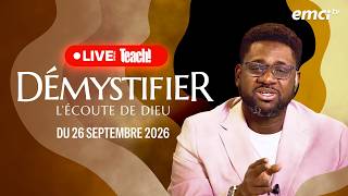 LIVE TEACH! - Démystifier l'écoute de Dieu avec Athoms Mbuma