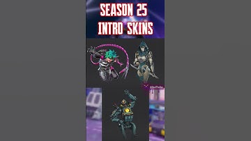 EARLY look at INTRO SKINS in SEASON 25 | Apex Legends #shorts