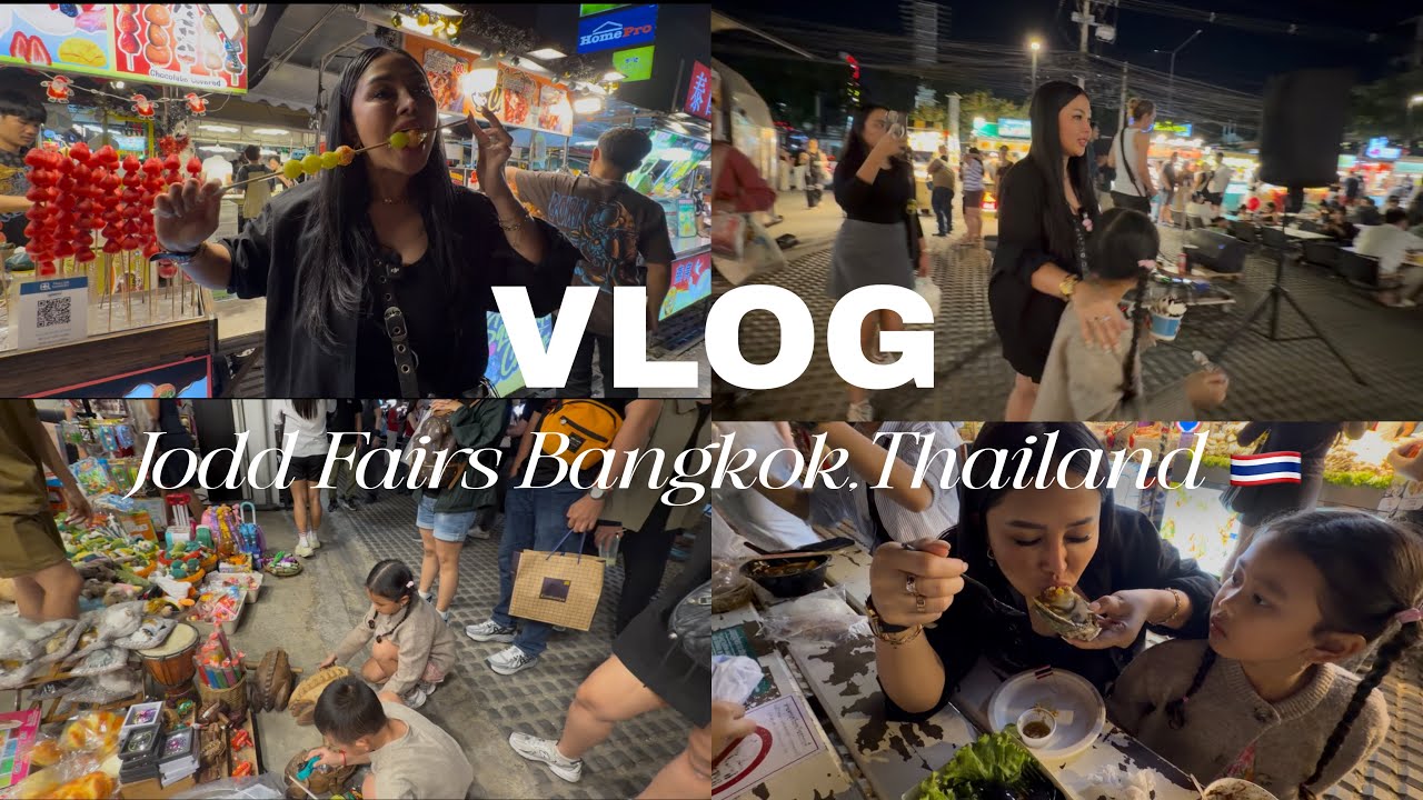 MUTIA AYU DAN GEWA KE JODD FAIRS BANGKOK,THAILAND 