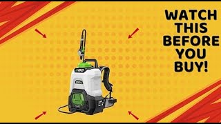 EGO POWER+ 4 Gallon Backpack Sprayer Review