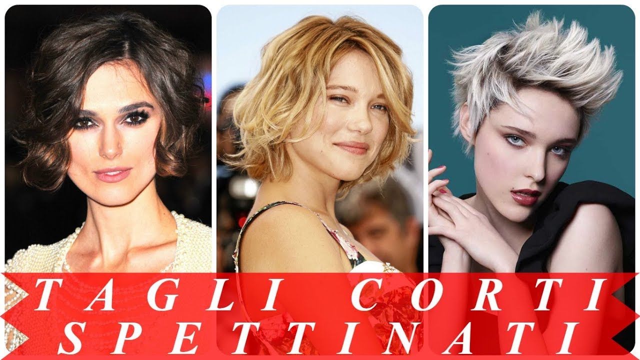 Capelli Corti A Caschetto Spettinati 2018 Donna Youtube