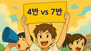 1학년 얼티미트 4강 4반 vs 7반(3,4쿼터)