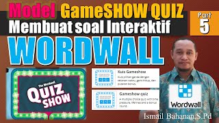 Membuat Game Interaktif WORDWALL Model GameShow Quiz Part 5 screenshot 2