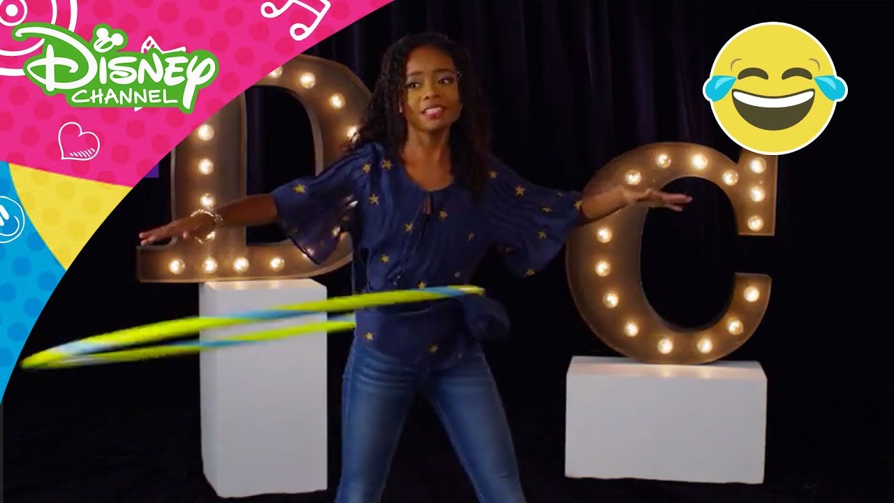 Hulahop-udfordring med Skai Jackson - Disney Channel Danmark