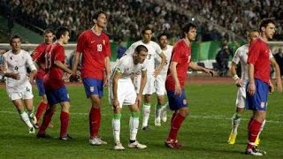الجزائر - صربيا مباراة ودية 2010