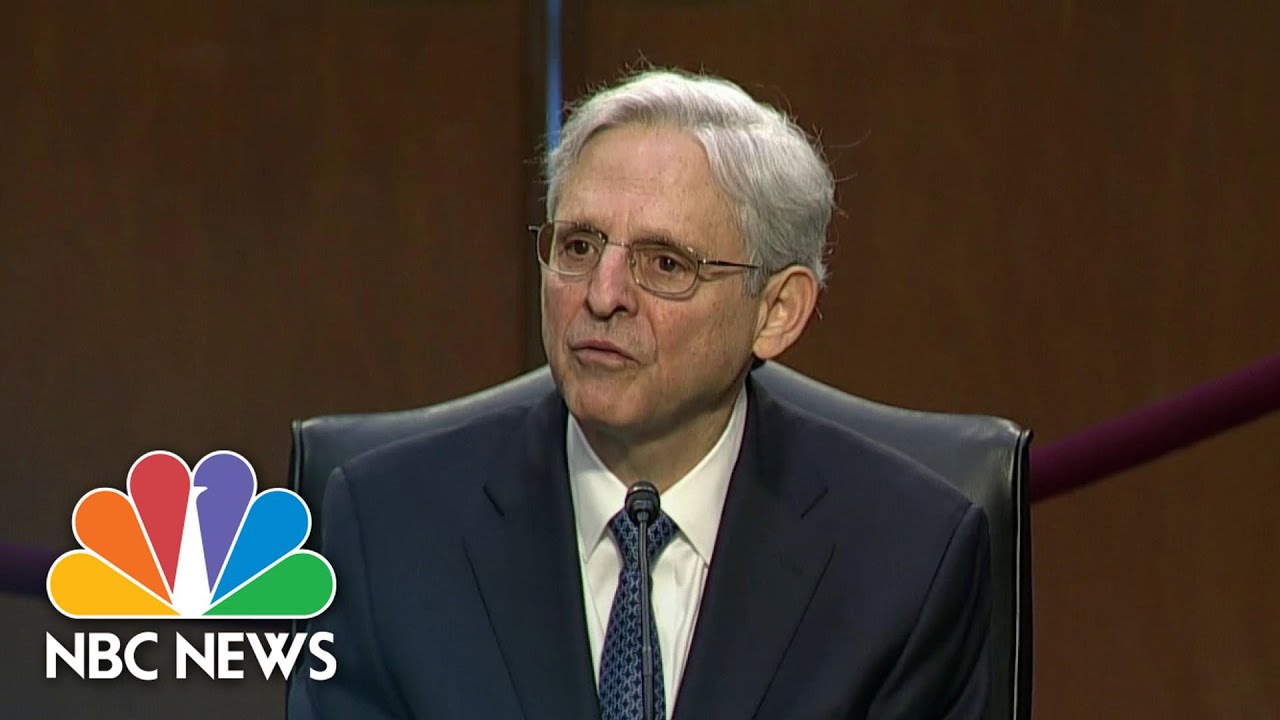Merrick Garland’s Attorney General Confirmation Hearings Begin | NBC Nightly News